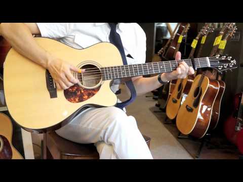 101332 Voyage-air Guitar VAOM-1C 折りたたみギター (2010) - YouTube