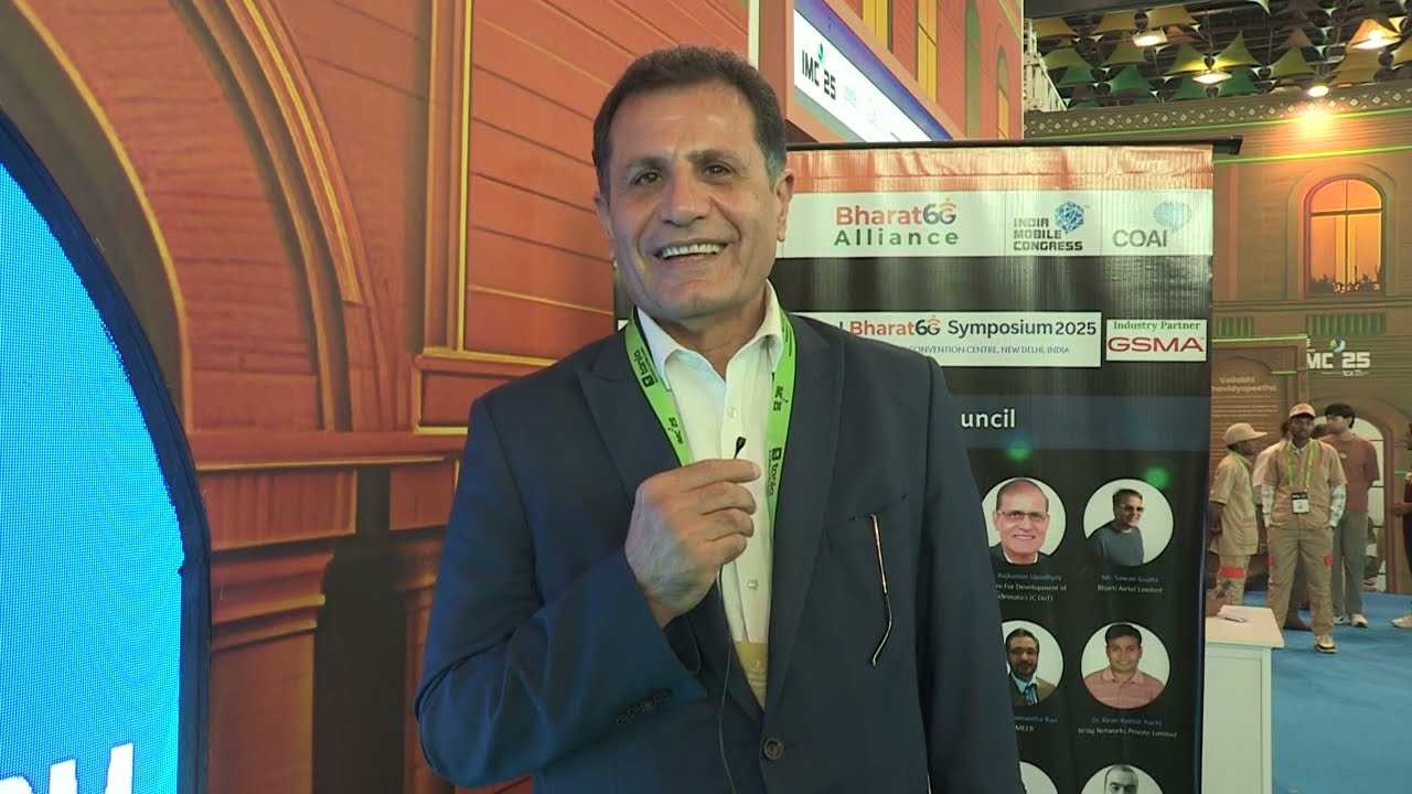6G in Focus | Prof. Rahim Tafazoli’s Fast Take at the International Bharat 6G Symposium 2025