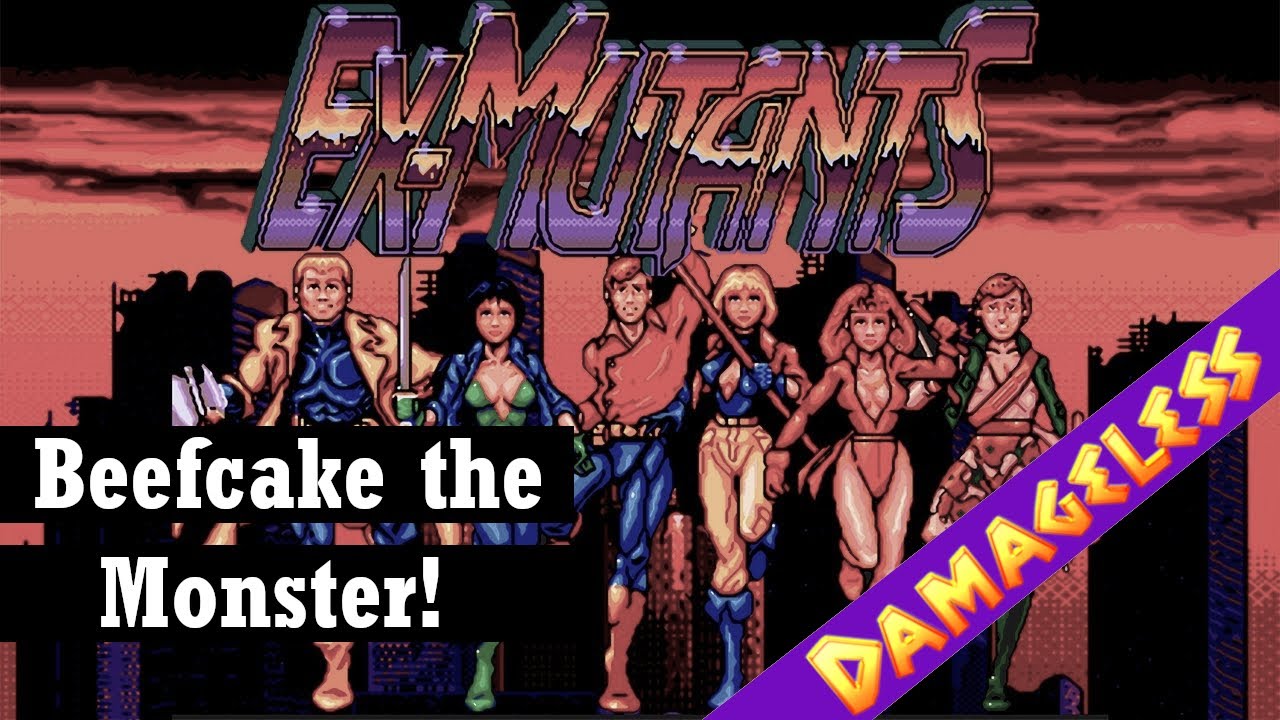 Jeu Sega Megadrive : Ex-Mutants - Version Originale - État Correct (Boîtier Et Notice) - Pour Collectionneurs