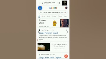 Google Thanos Snap | #google #thanos