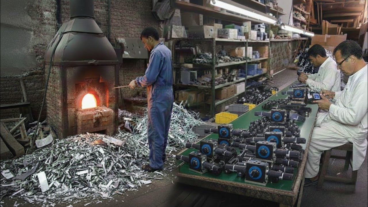Process of Manufacturing PPR Socket Fusion Welding Machine In Factory ...