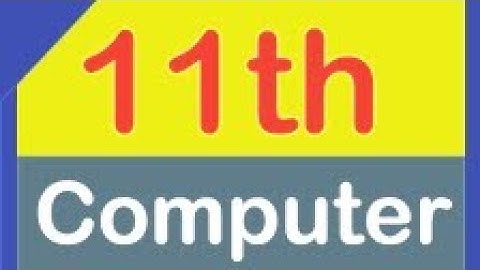 11th Computer Science - Chapter 12 - Arrays and Structures (Part-2)
