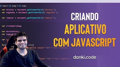 CRIANDO APLICATIVO COM JAVASCRIPT "PURO" | TUTORIAL COMPLETO