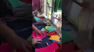 Paper fish craft🐠 for my munchkins. #youtubeshorts #trendingmusic #papercraft #fish