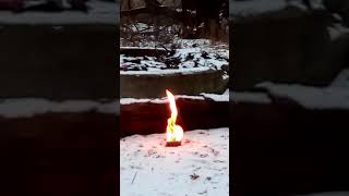 Campfire explosions