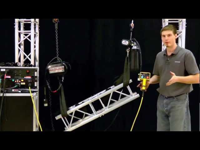 Cm Chain Hoist Demo By Rose Brand Youtube