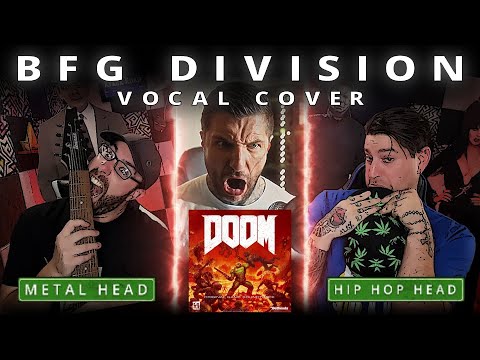 WE REACT TO ALEX TERRIBLE BFG DIVISION VOCAL COVER   RIP AND TEAR ALEX