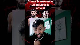 Arman Tsarukyan vs Dillon Danis is official. #dillondanis #armantsarukyan #ufc #ufcfighter #bjj