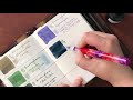 Swatching a Couple Lennon Tool Bar Fountain Pen Inks