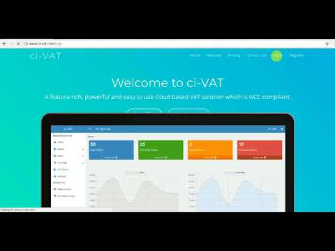 CI-VAT:: How to do Login & Logout?