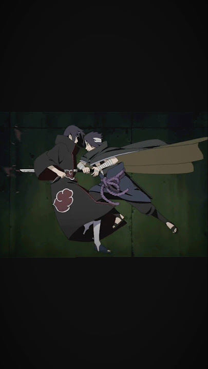 Itachi vs Sasuke fight mass status video#anime #naruto #itachi #sasuke #madara #shorts #shortvideo