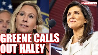 Steve Schmidt Reacts to Marjorie Taylor Greene Demanding Nikki Haley Drop Out | The Warning