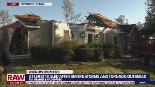Tornado Outbreak: 1 killed, several hurt after tornadoes in Texas & Oklahoma