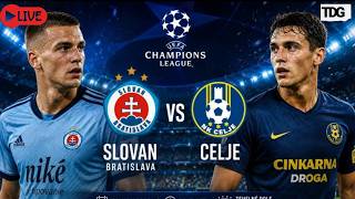 WATCH | Slovan Bratislava vs Celje | UEFA Champions League Play-Off | LIVE