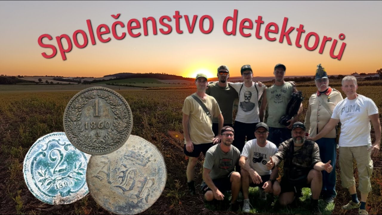 Detektoring 2024 - Super hledání s přáteli a nález fantastického knoflíku