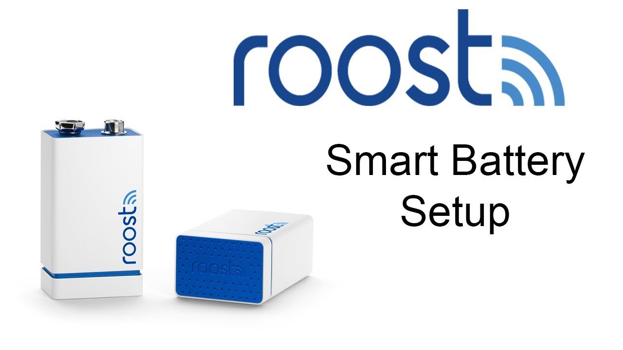 Roost Smart Battery Setup with Foam Package