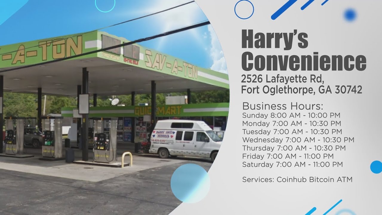 Bitcoin ATM Fort Oglethorpe - Coinhub ($25,000 Daily Limits) — 2526  Lafayette Rd, Fort Oglethorpe - YouTube