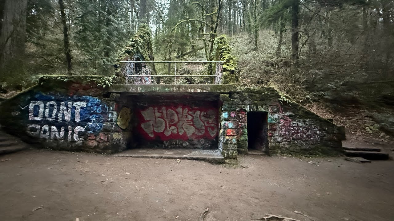 Exploring The Witches Castle ￼Portland Oregon 