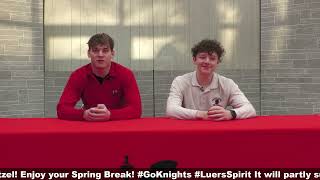Bishop Luers News and Announcements, March 30, 2023 - YouTube