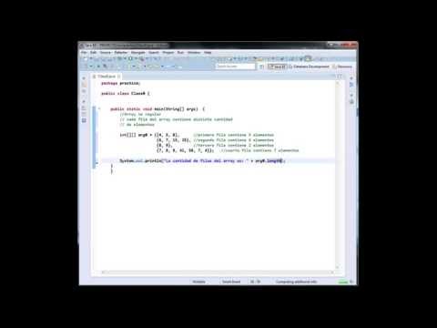 Array Irregular