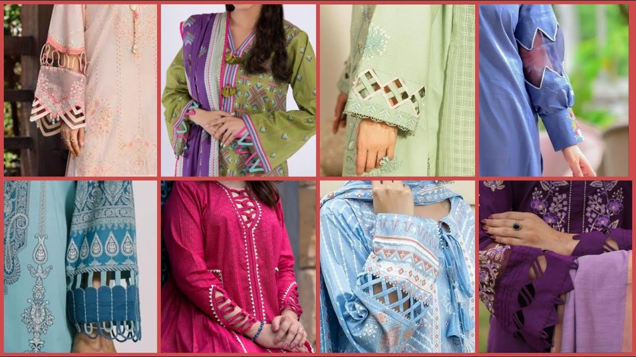 Organza Sleeves Design|Long Sleeves Design|Cut work Sleeves Design 2023| Brite Beauty 