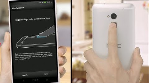HTC One max - Quickly unlock your phone with your fingerprint