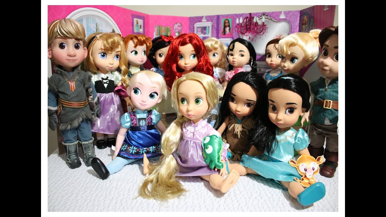 Disney Animator collection Dolls Disney Princess Rapunzel Aurora Cinderella Tinkerbell Best disney t