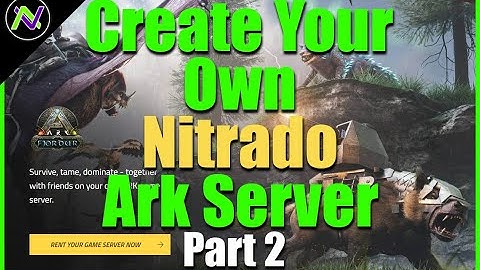 Basic Ark Nitrado Server setup settings! Part 2 of 3
