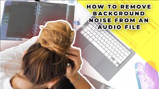 How to Remove Background Noise From Audio | Wavepad for iPhone, Ipad, iMac