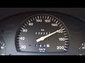 1995 Opel Corsa B 1.2 45 PS Grand Slam 0-100 kmh kph 0-60 mph Tachovideo Beschleunigung Acceleration