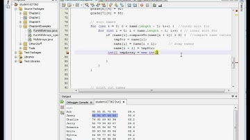 Java Array - Sorting MultiDimensional Arrays