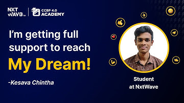 NxtWave Academy is giving me the skills to become a Full Stack Developer | Kesava’s Telugu Review