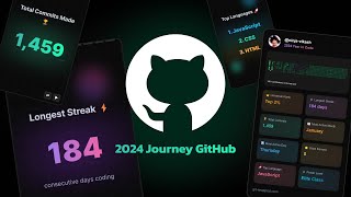 🚀 My 2024 GitHub Journey: From Code to Success! 🌟