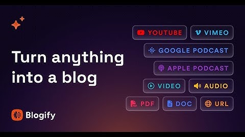 Transform Your Content with Blogify AI - The Ultimate AI Blogging Tool