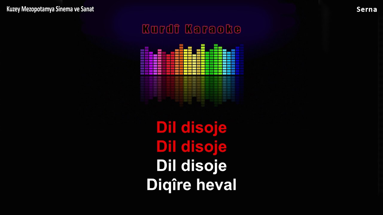 Mem Ararat - Dil Disoje (Kurdî Karaoke)