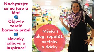 ☀️Nachystejte se na jaro a léto☀️Objevte veselé barevné příze!🧶 Novinky, zábava a dárky pro vás! 🧶