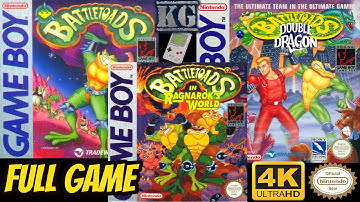 Battletoads TRILOGY Collection [GAME BOY] Gameplay Walkthrough FULL GAME [4K60ᶠᵖˢ UHD🔴]