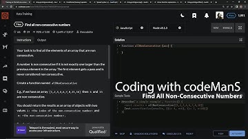 Codewars 7 kyu Find All Non-Consecutive Numbers Javascript