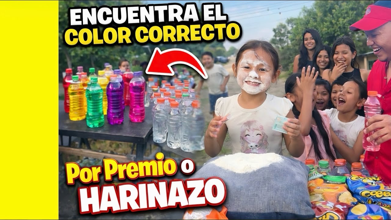 Find the Correct Color and Win Prizes or a FLOUR SMASH 😂 (No One Expected This)