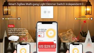 Smart ZigBee Multi-gang Light Dimmer Switch Independent Control Sma... — Top Rated 2026 | Buy Now!