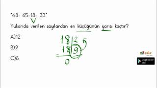 2. Sınıf Matematik Genel Tarama testi(25 Mayıs)