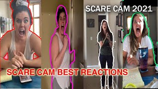 SCARE CAM  2021 | Funny Pranks Compilation | SCARE CAM BEST REACTIONS  | Try Not To Laugh