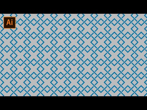 HOW TO MAKE SIMPLE GEOMETRIC PATTERN | ADOBE ILLUSTRATOR TUTORIAL| #illustration #tutorial #video