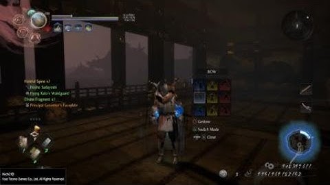 Nioh 2 Scroll of the damned dual sword Sotc speedrun no damage