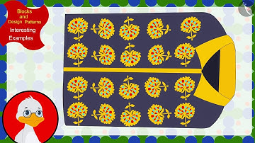 Patterns involving blocks and designs | Part 2/3 | English | Class 5