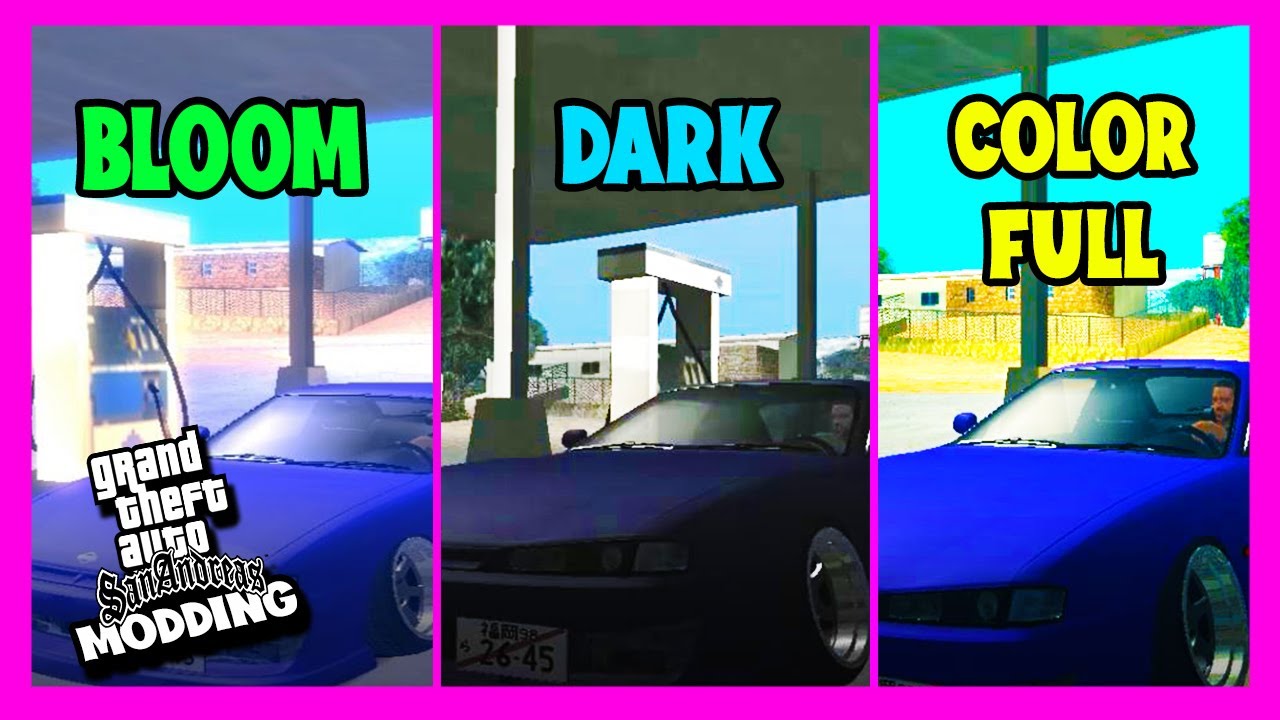 3 COLORMOD PALING KEREN BUAT TAMPILAN GTA - GTA SA MODDING - YouTube