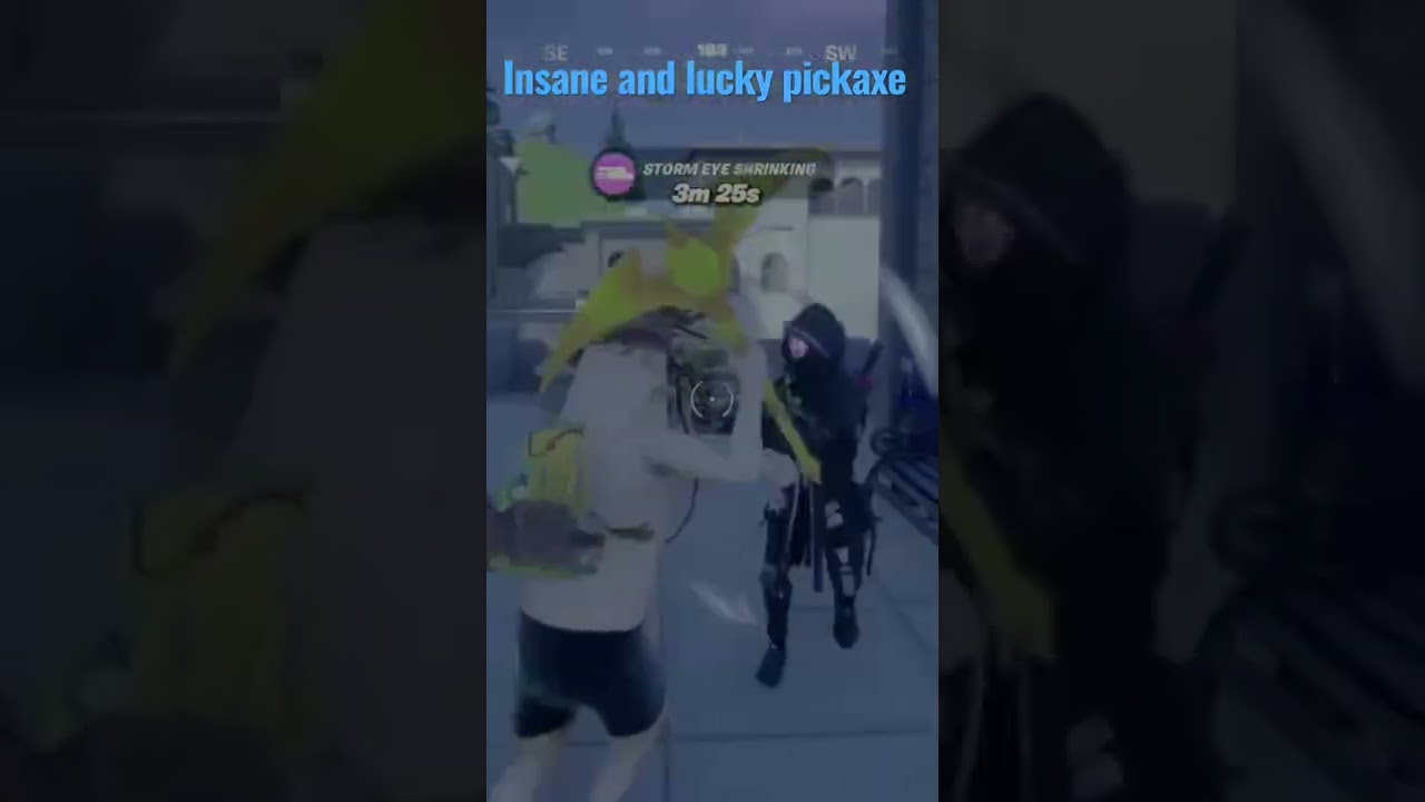 Insane and lucky pickaxe