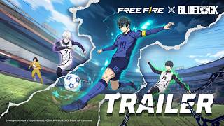 FREE FIRE x BLUE LOCK TRAILER  FREE FIRE BRASIL