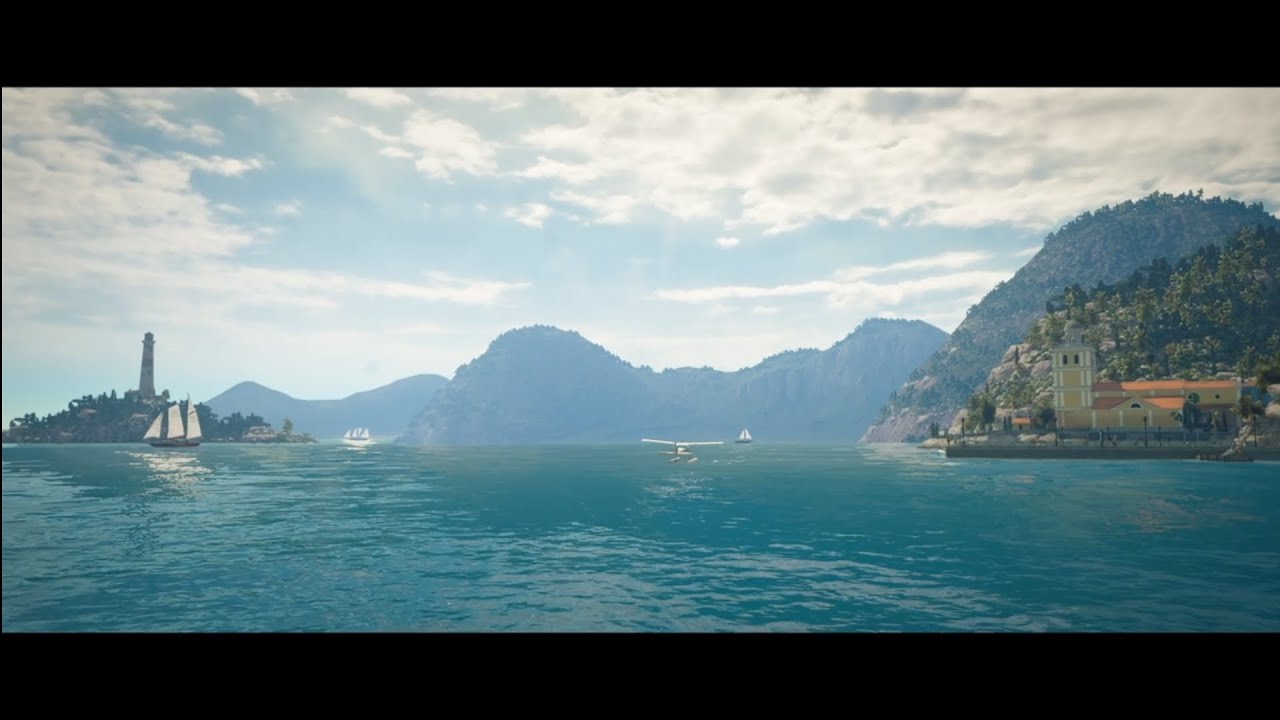 Hitman:Sapienza:Also cool exit:Sea plane 