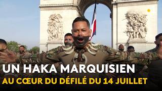 Un haka marquisien au cœur du défilé du 14 juillet